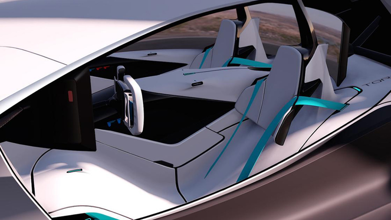 Illustration for article titled This Windowless Autonomous Racer Promises A 4-Minute Le Mans Lap